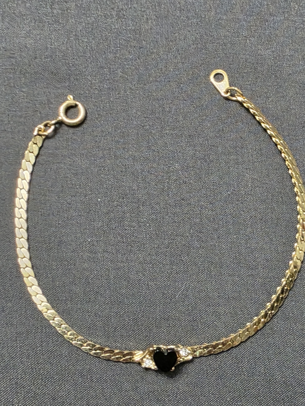 Estate - Gold Tone - Dainty Fashion Braclet - Item 288